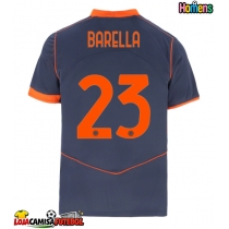 Camisa de Futebol Inter Milan Nicolo Barella #23 Equipamento Alternativo 2025-26 Manga Curta